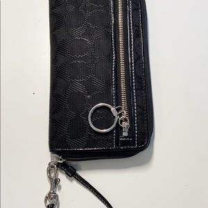COACH Accordion Zip Wallet With Wristlet Strap